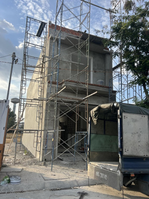 bán nhà mới 1 trệt 1 lầu nhánh 7a đường hùng vương an điền, bến cát. dt 5x20m thổ cư 100m2