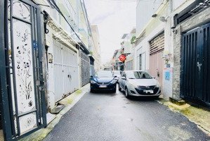 khu nhà lầu xe hơi tránh, xe hơi vào nhà 72m2 4 tầng hai mt trước sau, hoàn công chỉ 7.3 tỷ (tl)