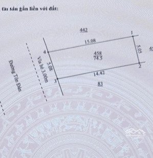 đất mặt tiền tôn đản . hoà an
- diện tích đất 75 m2 . ngang 5m - khu đông dân cư, dân trí cao,