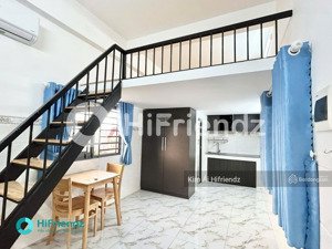 cho thuê căn hộ duplex đầy đủ nội thất, cửa sổ trời, thang máy, điện chỉ 3k - giá ưu đãi