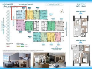 ngộp bank, cắt lỗ 600 triệu, sam towers sổ hồng - 2 pn vip 84m2, thuê ngay 40 tr/ tháng