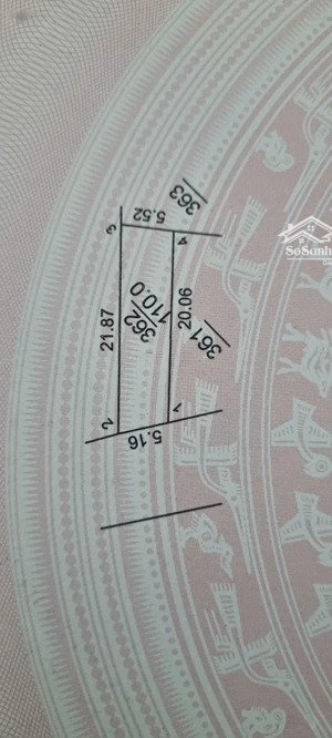 110m2 bìa làng bắc thượng, view trực diện hồ kim anh, đường 8m giá công khai 26tr