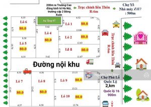 siêu phẩm lô góc 2 mặt tiền sẵn sổ đỏ tại xã sóc sơn, hà nội