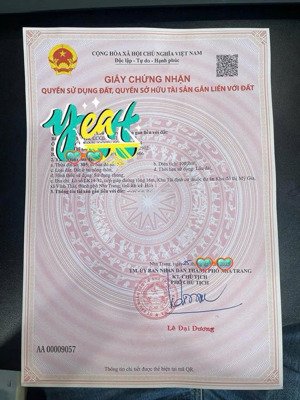 bán đất tđc mỹ gia 100 m2 giá 6,45 tỷ phường tây nha trang!