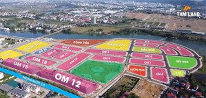bán suất ngoại giao dự án đất nền việt yên riverside 100m2 om 12-45 view công viên giá 50tr/m2
