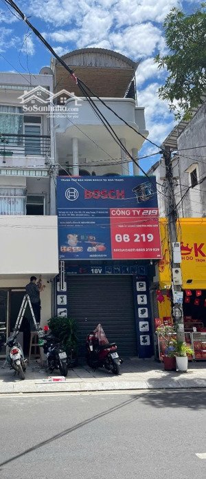 bán nhà 3 tầng mặt tiền ngô gia tự trung tâm nha trang khu phố bàn cờ giá chỉ 13.4 tỷ