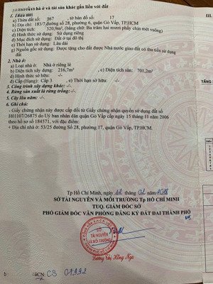 cần bán gấp 3 dẫy chdv ngay đường 28, p6. dt 15x23 gồm 46 phòng cho thuê khoán 97 tr/tháng, 32tỷ8