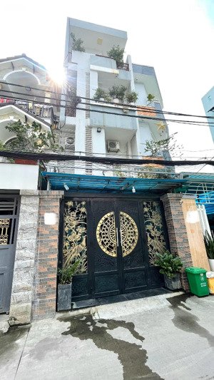 siêu phẩm 4 tầng ô tô ngủ nhà huỳnh tấn phát, 4m x 15m, hẻm 5m an ninh, giá 9.2 tỷ