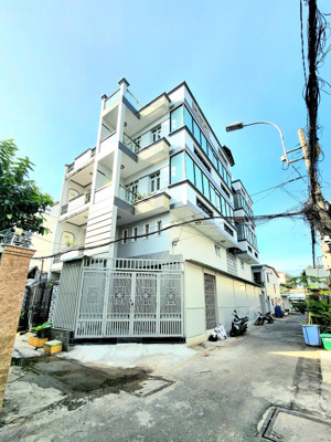 q6, 10 tỷ 500 (nc) bán nhà mới vào ở ngay căn góc 2 mặt tiền cư xá phú lâm a tiện ra hậu giang