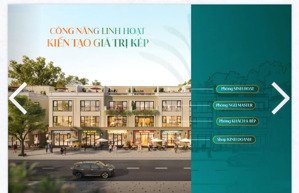 vốn ban đầu chỉ cần khoản 600 triệu có thể sở hữu nhà phố 4 tầng tại vinhomes green city đức hòa la