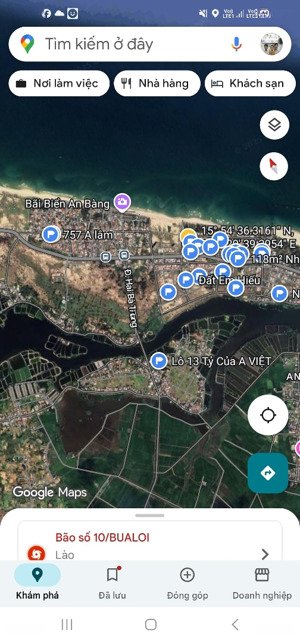 bán đất biển an bàng, hội an. lô đất đẹp ngay khu vực biển an bàng, hội an, đà nẵng