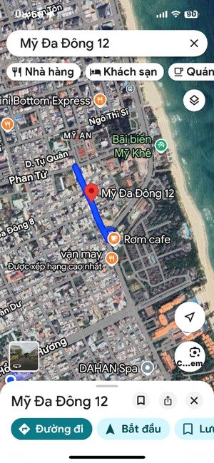 chỉ 98tr/m2, bán đất 620m2 ngang 24m ngay mỹ đa đông 12 - võ nguyên giáp, đà nẵng, ngay biển mỹ khê