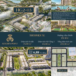 bán căn goldent point đồng hòa kiến an - hải phòng