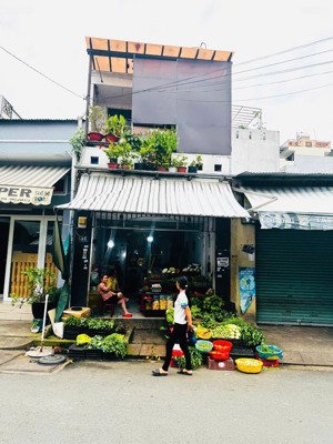 hạ giá 400tr mặt tiền chợ - kd sầm uất: đỗ thừa luông (4mx17m), trệt + lầu