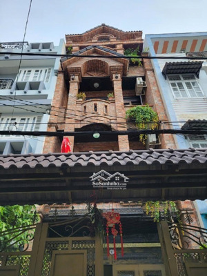 chdv 4 tầng 8pn dòng tiền gần 40tr/tháng - hẻm 4m xe hơi đậu cửa - sát mặt tiền đường số 3