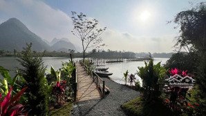 biệt thự sinh thái ven hồ đá bạc hoà bình, đầu tư bền vững, giá nhỉnh 5 tỷ