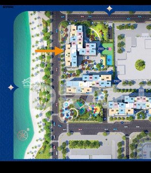 bán căn góc 3pn the zurich 3 tầng trung đẹp view hồ san hô & tp, 87m², giá chỉ 6.7xx tỷ