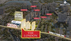 chính chủ gửi 3pn 2wc tầng thấp 99,5m2 thông thủy, đơn giá 63tr/m2 siêu rẻ tại phân khu the london