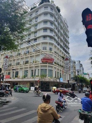 bán góc 2 mặt tiền nguyễn tri phương - ba tháng hai, q10 (8x14.3m) hầm 6 tầng, thuê 200tr, 65 tỷ