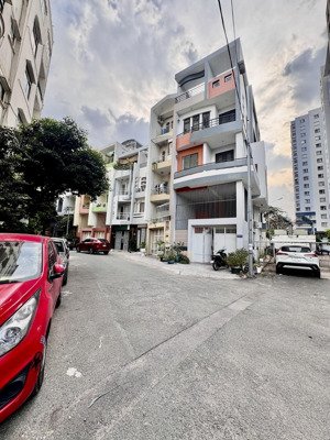 nhà 6 tầng khu v i p chu văn an p12 bình thạnh - 92m2 ngang 5m - 7pn - căn góc không lộ giới - 23 t