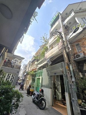 nhà ngon 5 tầng,4pn,4wc, ngô quyền - quận 10, hẻm 4m thông, ngay sân vận động thống nhất