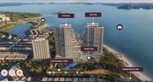 căn studio - view biển - aria bay hạ_long