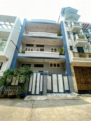 bán nhà 4 tầng đường tân hương, quận tân phú, ngang 4m dài 16m, hẻm xe hơi tránh, 9 tỷ nhỏ tl