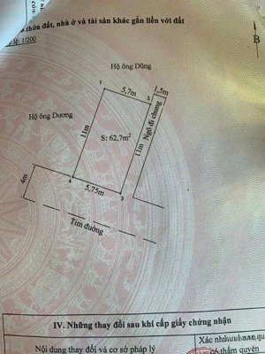 bán đất tân vũ 2 tràng cát dt 54,45m2 lô góc đường nhựa 8m, gần vin noxh, kcn nam tràng cát.