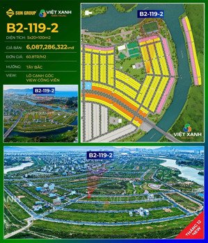 lô kề góc, đối diện công viên đường đầm sen giá gốc cdt bao thuế