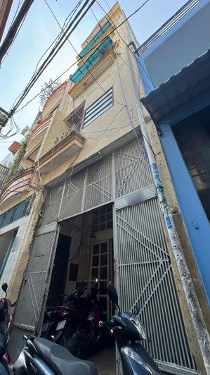 bán nhà 48m2 (4x12), lý thường kiệt, quận tân bình, 6 tầng, sổ vuông vức, nở hậu nhẹ, hoàn công đủ