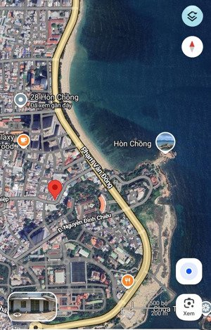 bán nhà mặt tiền góc cua đoàn trần nghiệp - vĩnh phước - nha trang. cách biển hòn chồng chỉ 100m
