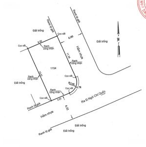 bán lô đất căn góc 2 mặt tiền xe hơi tránh nhau chỉ hơn 60tr/m2 vành đai 2 tp hcm