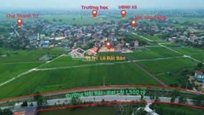 chính chủ bán đất vụ bản - minh trí - kim anh - hà nội