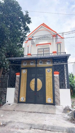 bán nhà 1 trệt 1 lầu khu dc tân kim đặng huỳnh, thị trấn cần giuộc