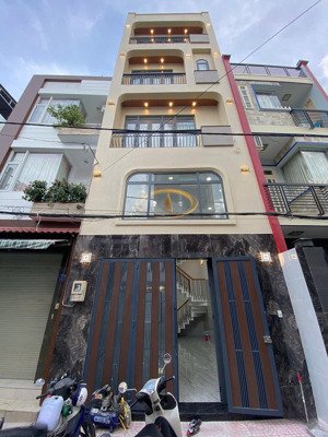 nhà đẹp 5 tầng - dt: 5.5 x 16m (85m²) đường thành mỹ p.8 q.tb - hẻm đẹp kinh doanh - 16.2 tỷ tl