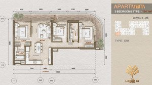 căn 3pn quỹ ngoại giao chủ đầu tư, trục căn 08 đẹp nhất dự án view sông và cầu rồng, pháo hoa diff