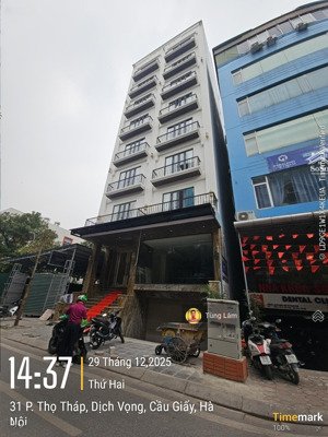 khách sạn 29 thọ tháp - mới cứng chưa cho thuê. 10 tầng dòng tiền tốt, pháp lý chuẩn chỉ