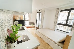 cho thuê căn hộ 30m2 tại 34 hoàng cầu trung tâm quận đống - full nội thất vào ở ngay