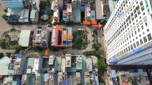 hàng hiếm đất ngay cổng vào chân chung cư 2 mặt tiền, kdc ngay vincom dĩ an