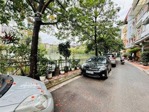 chủ cần bán gấp mặt hồ điều hoà siêu hiếm - kim đồng 110 m , mt 7 m , giá 25 tỷ