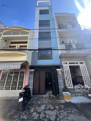 chdv 5 tầng, có thang máy - 10 phòng, thuê khoán 22tr - lê đức thọ, p.16 - chốt 7 tỷ