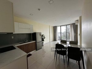 cho thuê 2pn, 1wc tại goldora plaza, 9,5 triệu, 58m2 tầng cao thoáng, đầy đủ nội thất, vào ở ngay