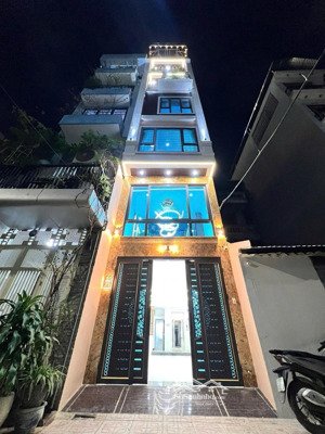 bán nhà hoàng đạo thành phân lô ô tô vào nhà 8 tầng thang máy xây mới