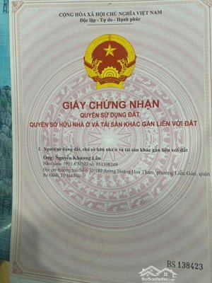 bán nhà mặt phố nguyễn xiển 92.6m2 đường rộng 60m