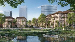 bán căn biệt thự góc vip đơn lập - view hồ, đường lớn giá chỉ 118tr/m2 tại alluvia city xuân cầu