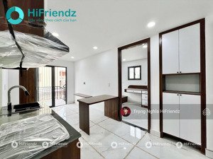 cho thuê 2 phòng ngủ 1 phòng khách ban công full nội thất đường quang trung - gò vấp