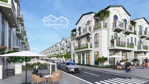 nhà phố shophouse mặt tiền kinh doanh buôn bán trung tâm thành phố mới bình dương