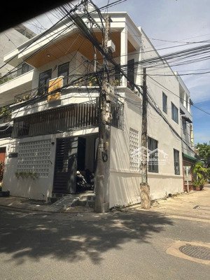 bán nhà 2 mặt tiền phó đức chính, vĩnh hoà, nha trang 1 trệt 1 lầu sổ hoàn công 137,2m2 giá 10tỷ