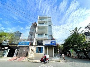 cho thuê tòa nhà đường võ oanh (d3), phường 25. dt: 8x18m, hầm, trệt, 5 lầu. pccc đầy đủ