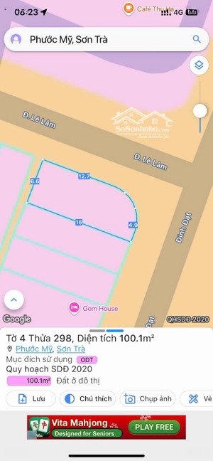 bán đất tại 2 mt đinh đạt với lê lâm, an hải bắc, sơn trà, đà nẵng, 32 tỷ, 181m2, giá siêu hời